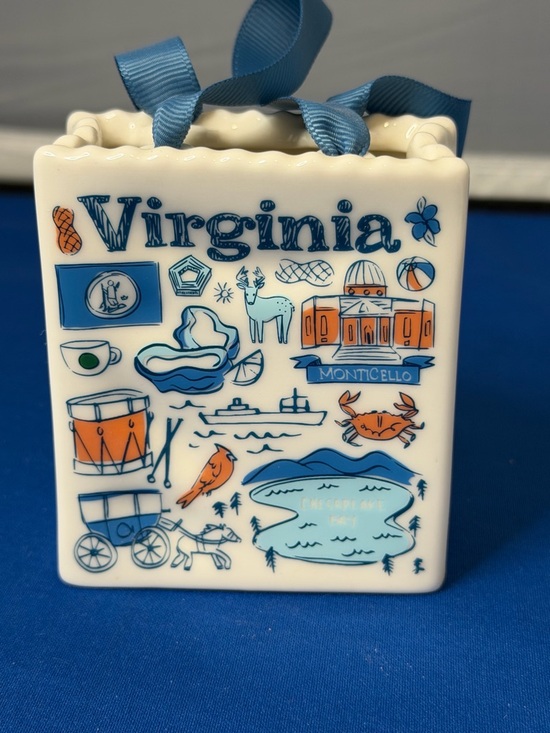 Starbucks Other - Starbucks Ceramic Virginia Decorative Bag